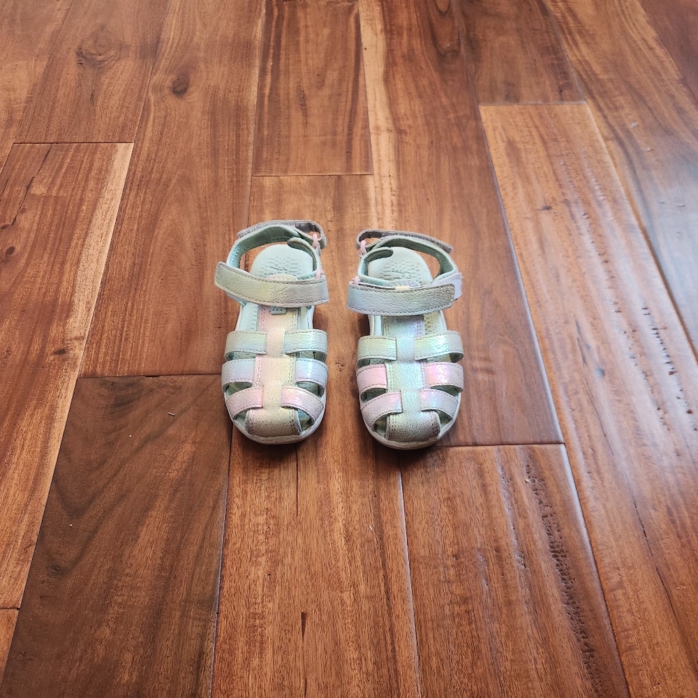 See Kai Run Pink and Blue Sandals for Kids